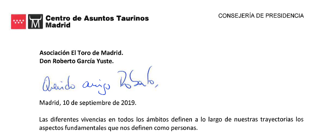 Carta de despedida Manuel Ángel Fernández Mateo