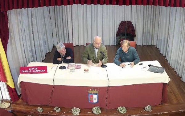 Rafael Cabrera en el Aula Taurina Dámaso González