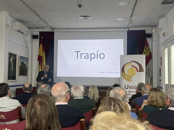 Conferencia ¿Qué es el Trapío? de Rafael Cabrera