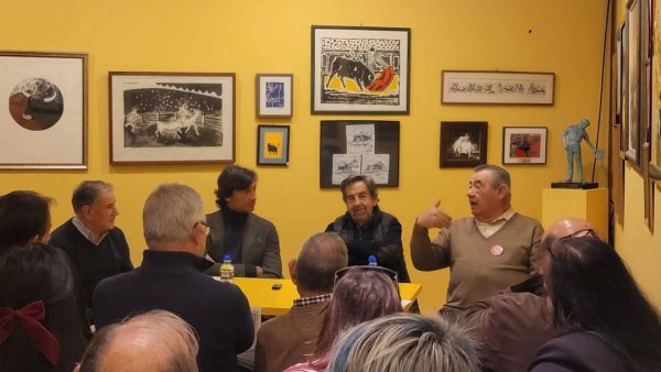 Faustino Herranz en el Seminario de Tauromaquia Colmenar Viejo