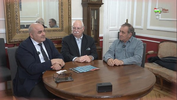 Nuestro socio Rafael Cabrera Bonet en el Centro Riojano de Madrid